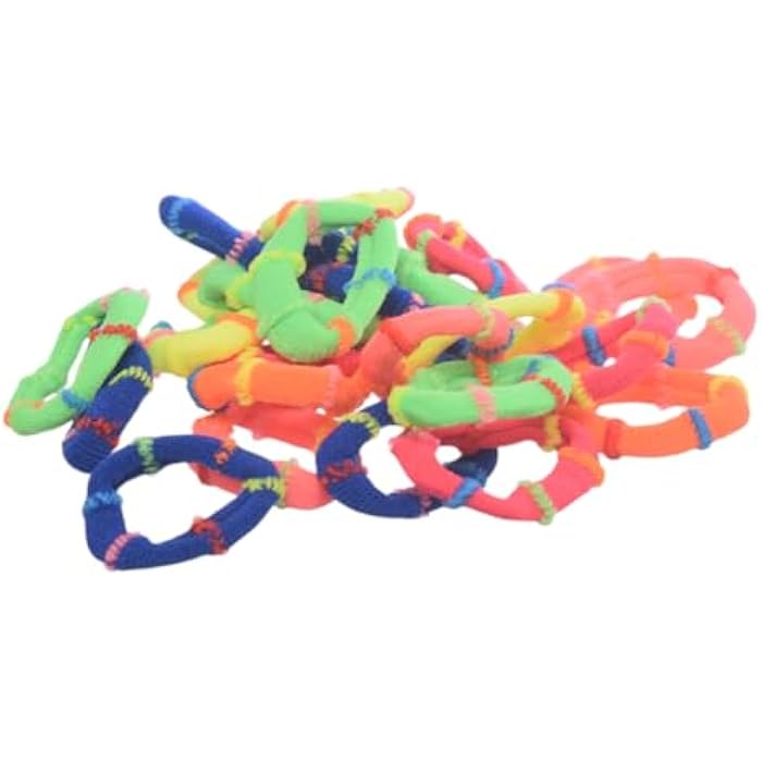 Daphane Elastic Hair Ties For Girls Set - Multicolor - 1547 - Image 3